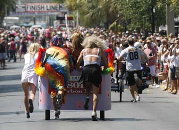 Conch Republic Days 2008 photo - Duval Street, Key West
